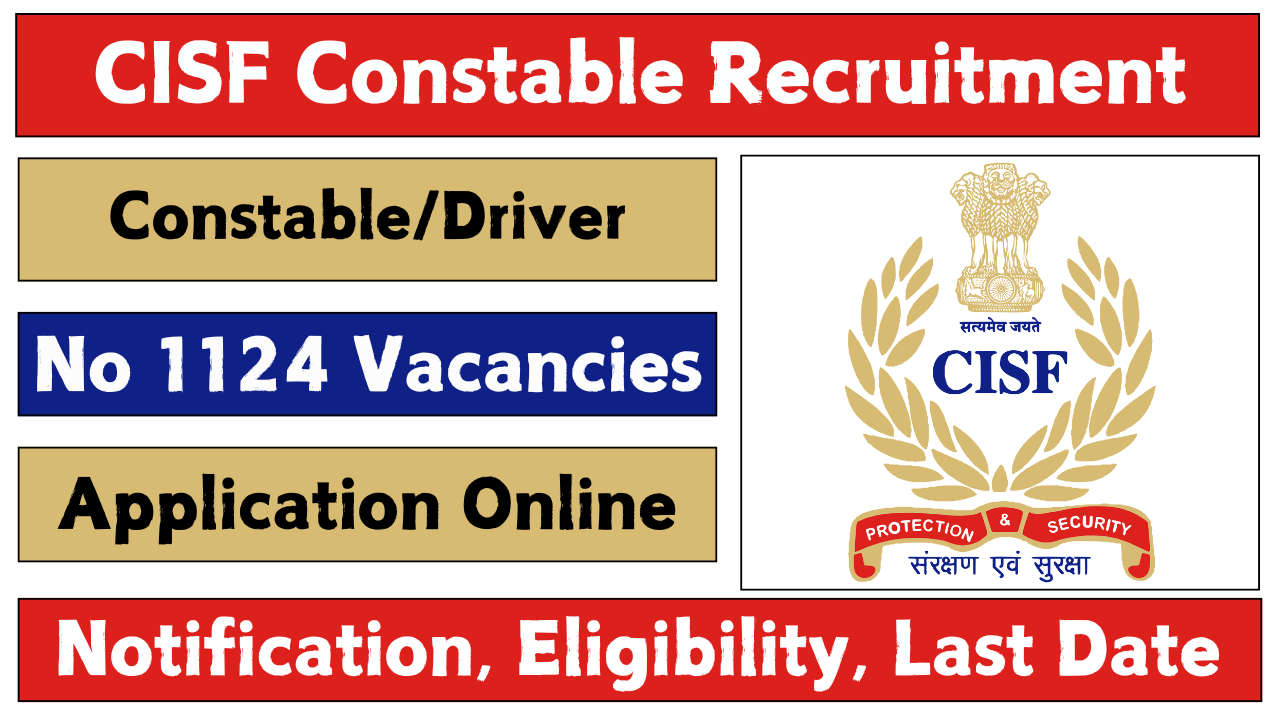 CISF Recruitment 2025